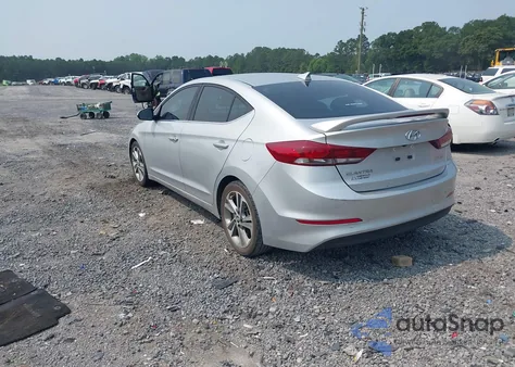 2018 Hyundai Elantra Limited from USA, damaged, VIN KMHD84LF6JU505516